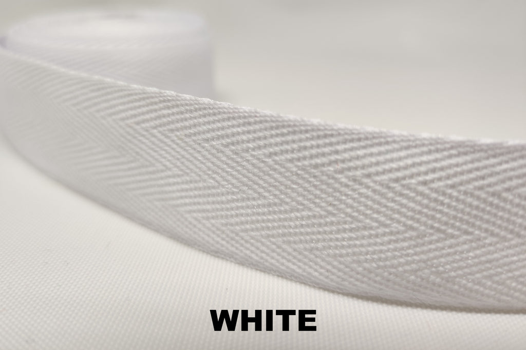 White polyester binding tape