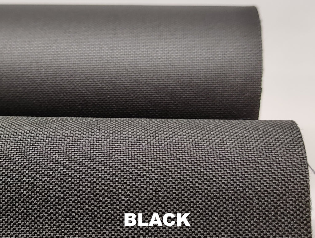 Black texturised polyester