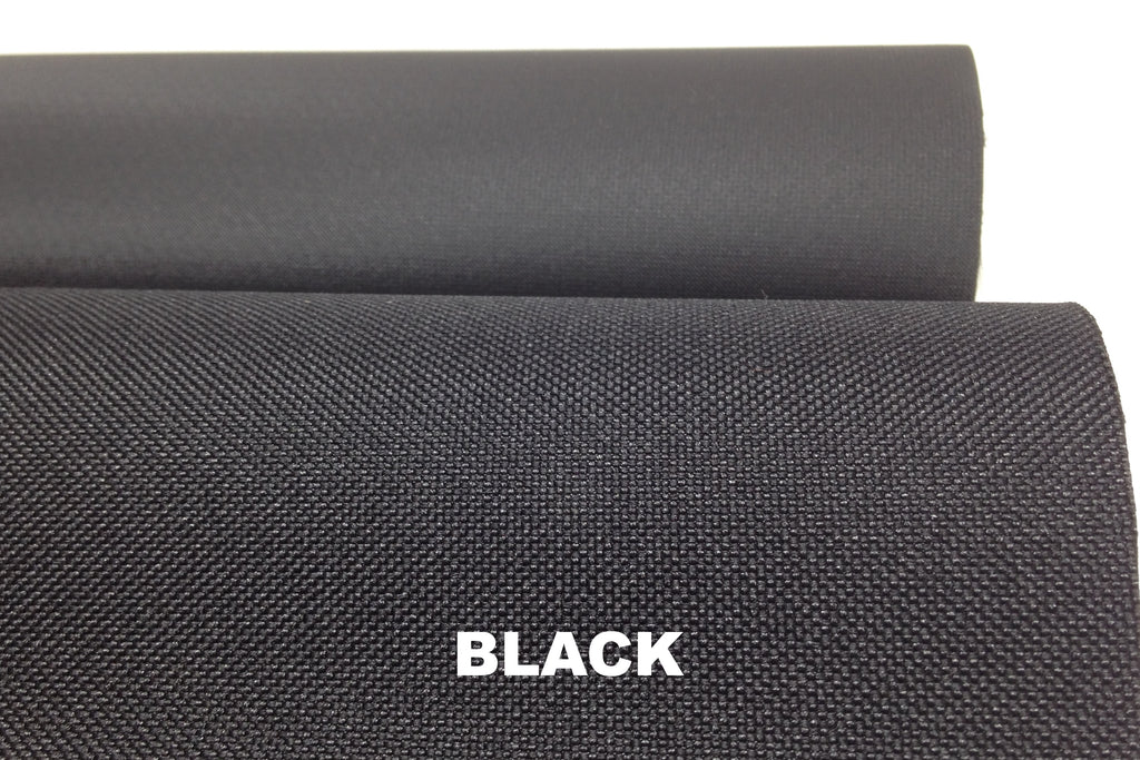 Black vinyl coated polyester