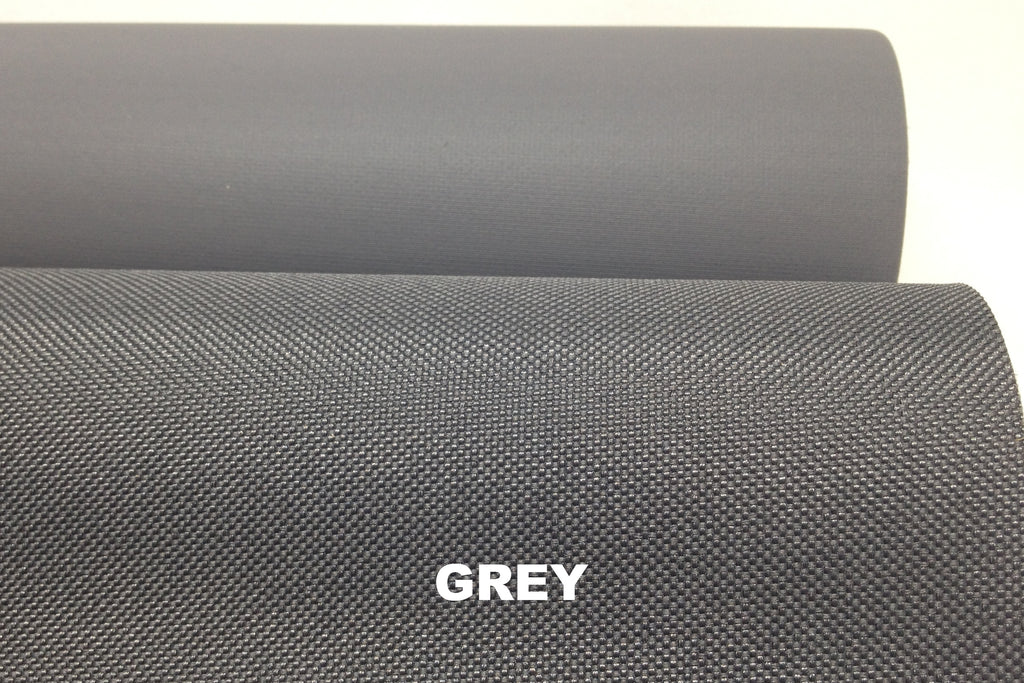 Grey vinyl coated polyester