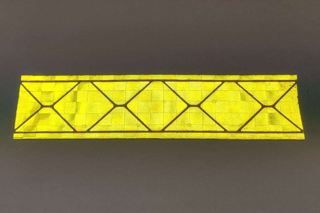 Yellow Rft RFT - Fluorescent Reflective Tape, 50mm โ Profabrics