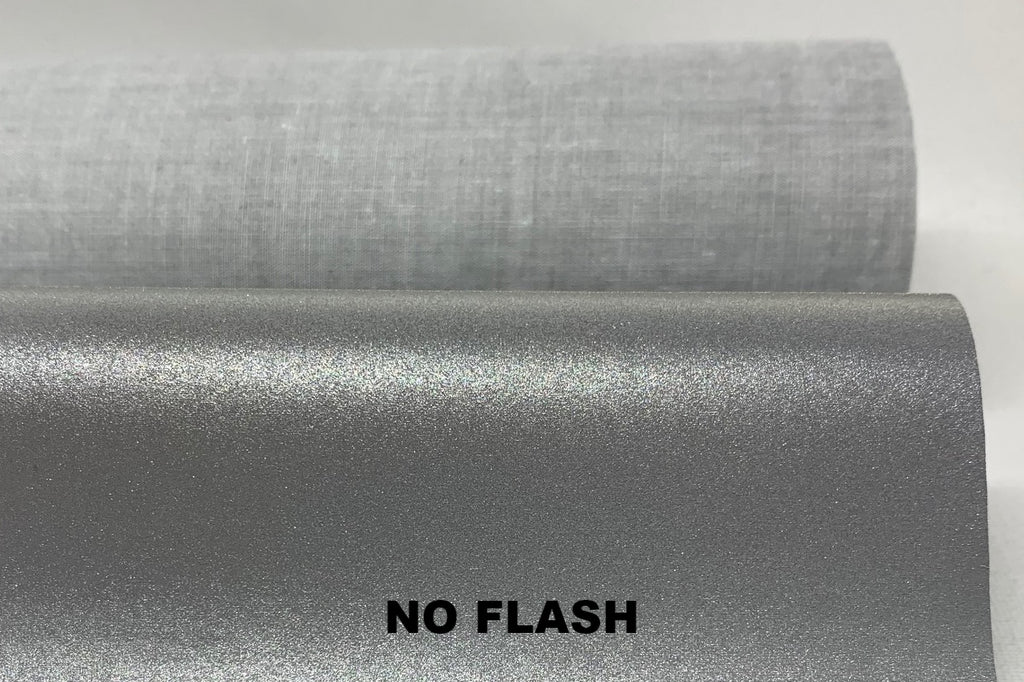 Photo of reflective fabric taken with no flash