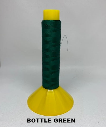 Bottle green V69 bonded polyester thread