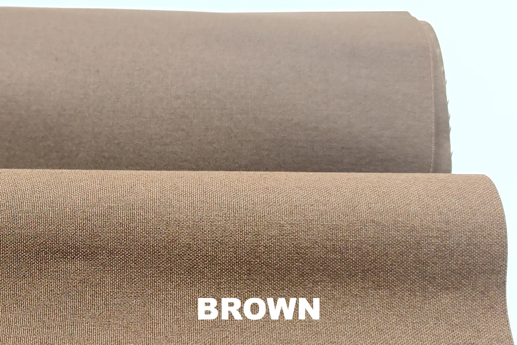 Brown Staywax waxed cotton from British Millerain