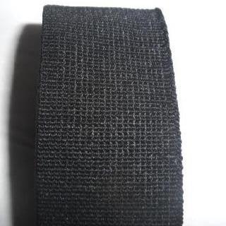 25 millimetre black delux flat elastic