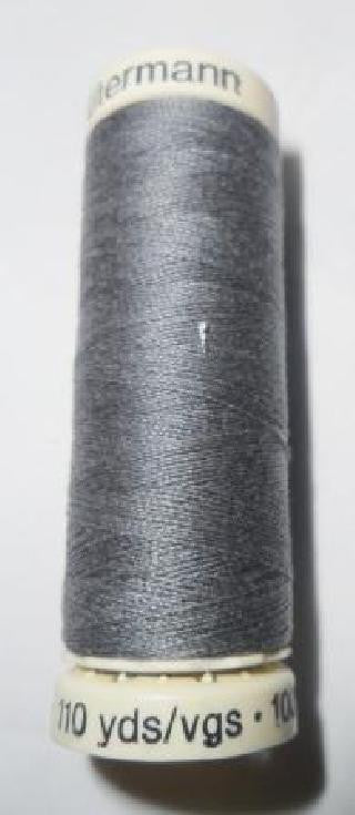 Grey Gutermann polyester thread 