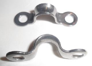 Stainless steel eye straps