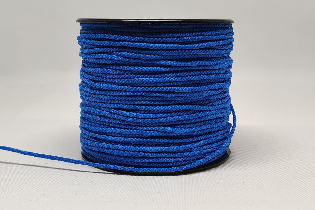 Blue 2 millimetre propylene cord