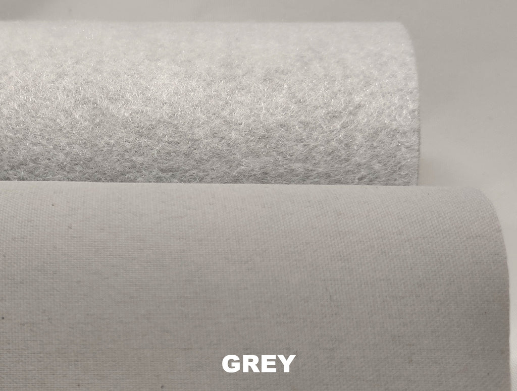 Grey soft touch laminate polyester