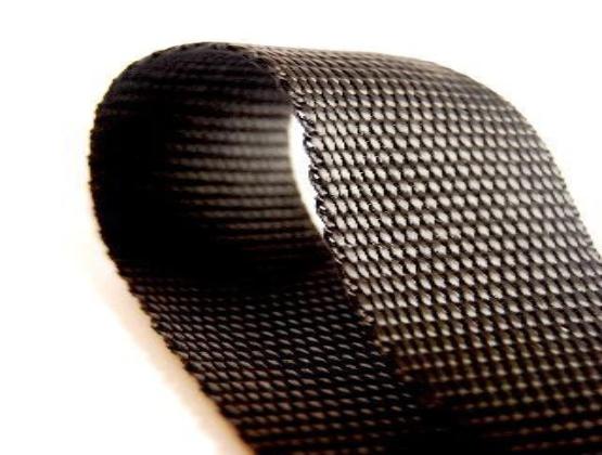 Black 40mm Polypropylene Webbing