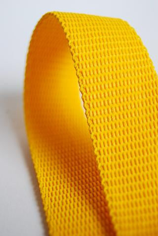 Marigold 25mm polypropylene webbing