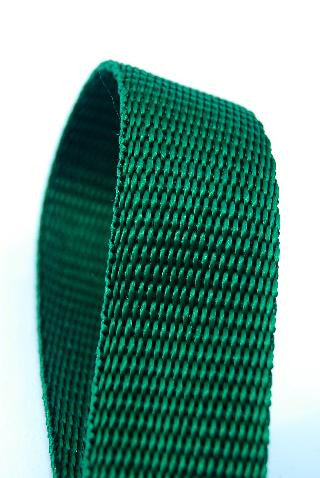 Forest Green  20mm polypropylene webbing