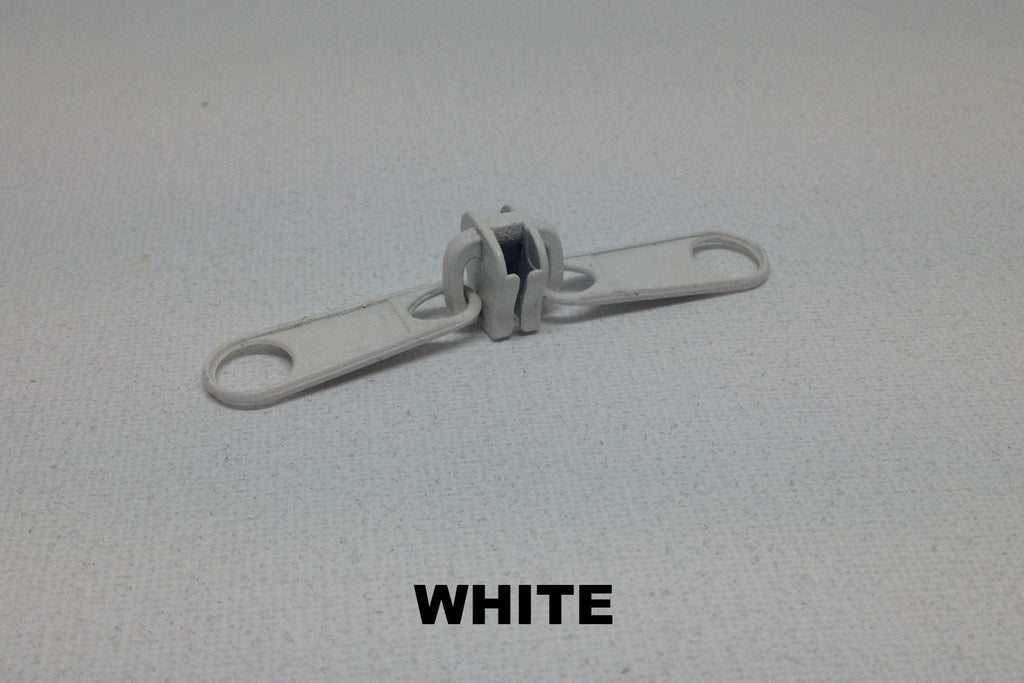 White Z590 metal double slider