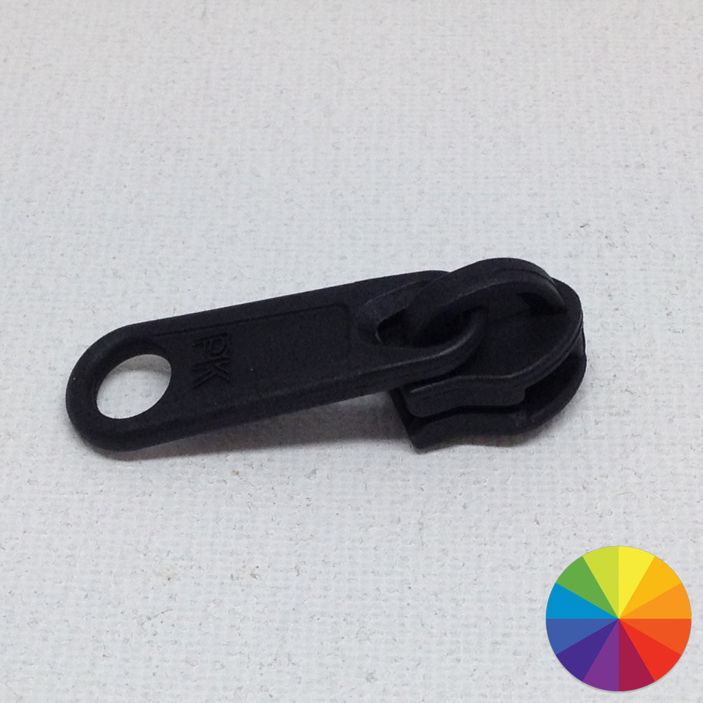 Z590 plastic single slider available in multiple colours