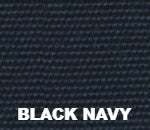 Black navy Ventile breathable cotton fabric