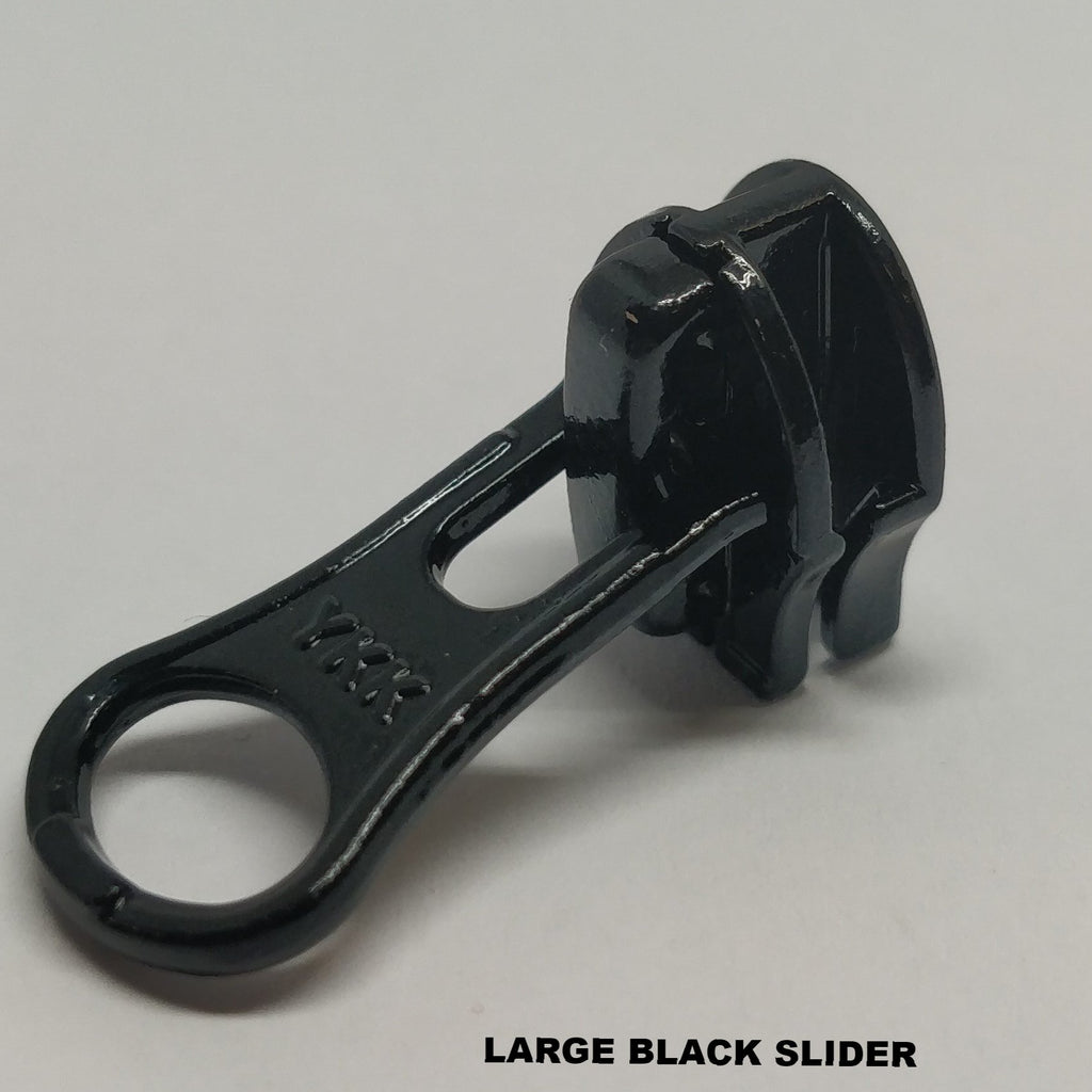 Black YKK aquaguard slider from Profabrics