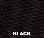 Black Ventile breathable cotton fabric