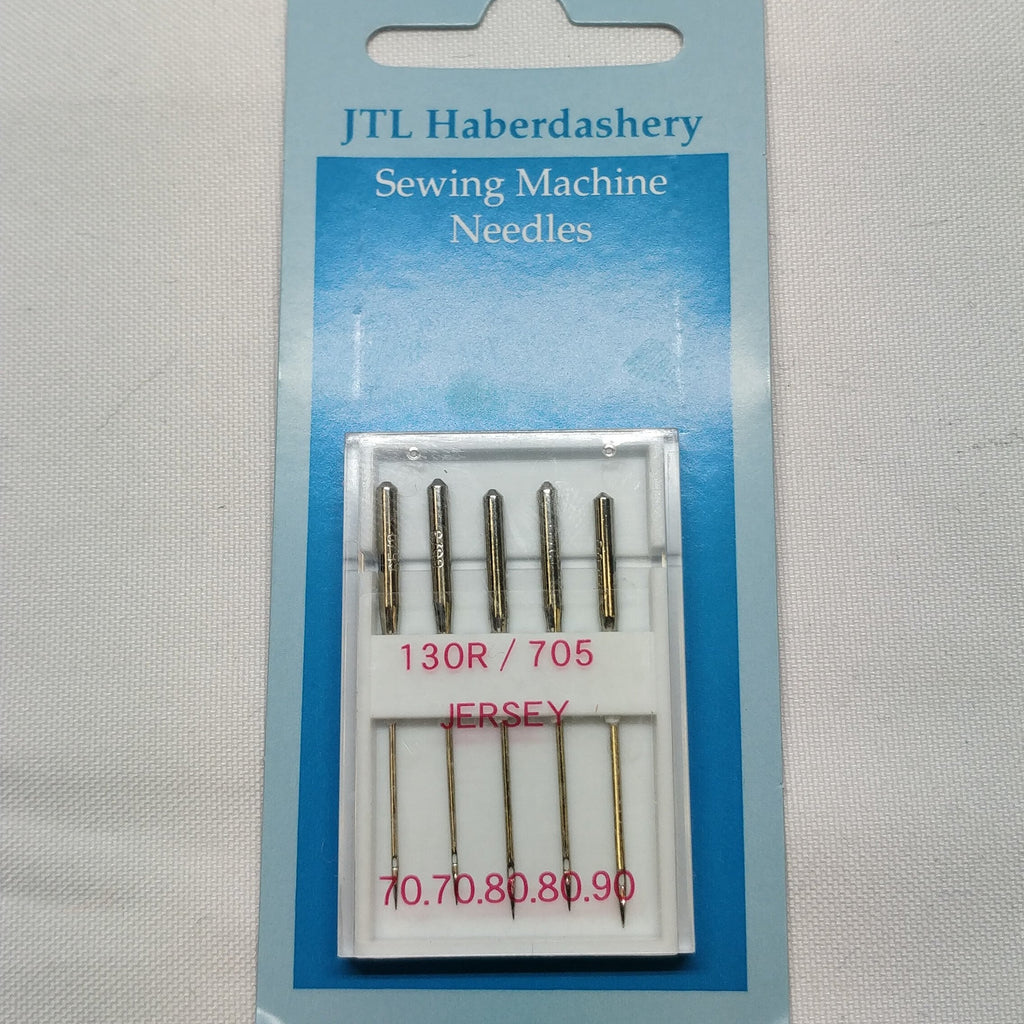 Pack of jersey sewing machine needles from JTL Haberdashery