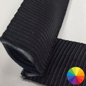 25 millimetre tubular webbing available in multiple colours