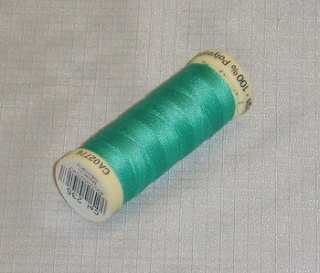 Emerald green Gutermann polyester thread 