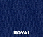 Royal blue Ventile breathable cotton fabric
