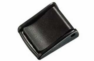 50 millimetre black plastic strap cam buckle