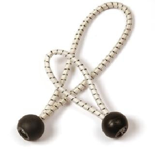 Shock cord ball ties