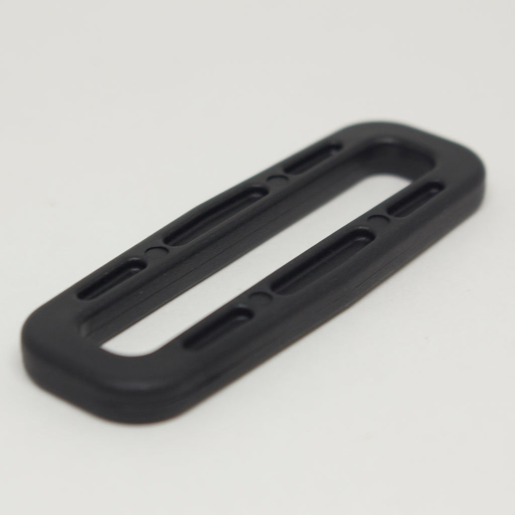 Black plastic 50 millimetre square ring from ITW Nexus