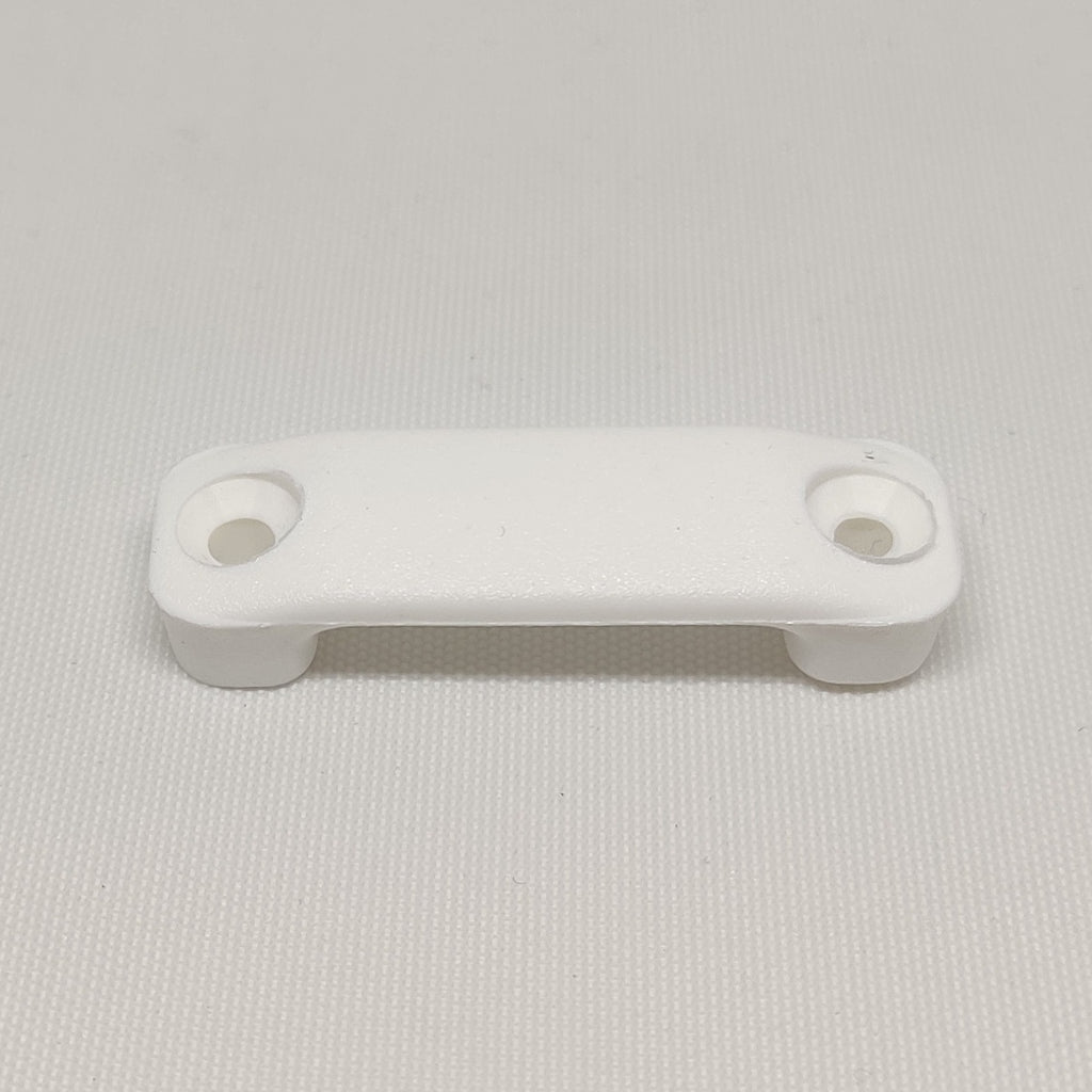 White plastic 25 millimetre webbing bridge