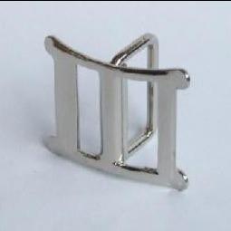 Nickel plated ROKO webbing fastener buckle